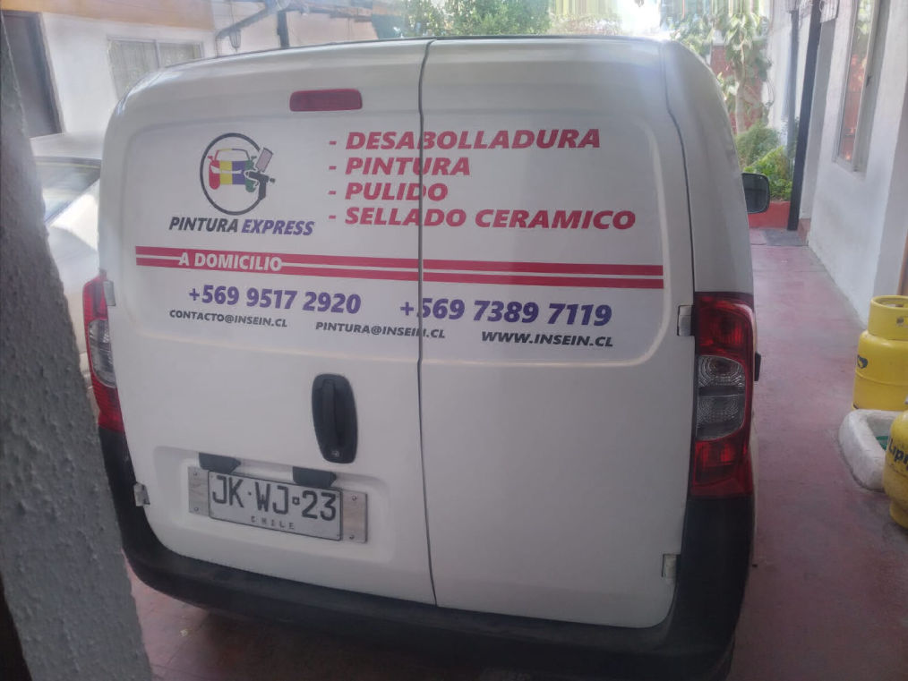 Pintura de automoviles a domicilio